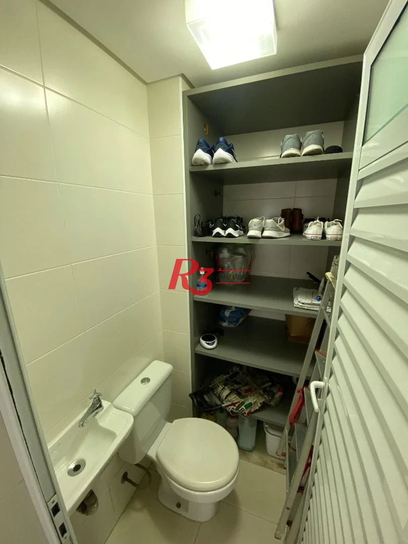 Apartamento à venda, 98 m² por R$ 1.330.000,00 - Gonzaga - Santos/SP