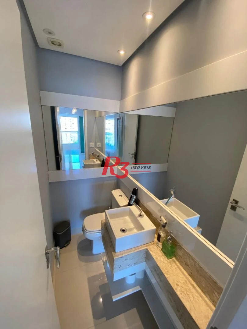 Apartamento à venda, 98 m² por R$ 1.330.000,00 - Gonzaga - Santos/SP