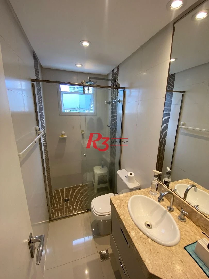 Apartamento à venda, 98 m² por R$ 1.330.000,00 - Gonzaga - Santos/SP
