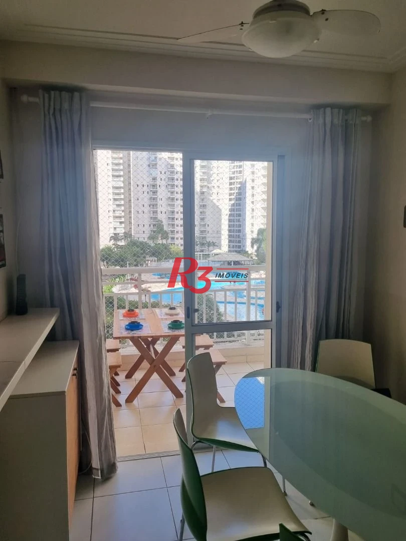 Apartamento com 2 dormitórios para alugar, 64 m² por R$ 4.980,00/mês - Marapé - Santos/SP