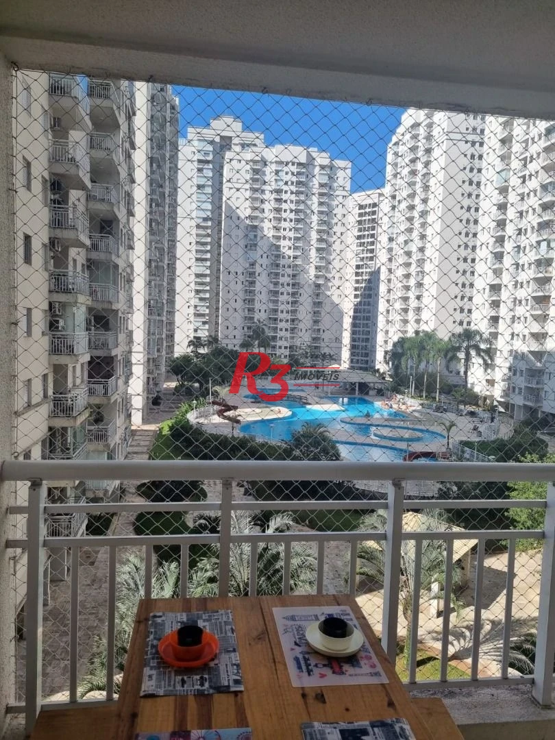 Apartamento com 2 dormitórios para alugar, 64 m² por R$ 4.980,00/mês - Marapé - Santos/SP