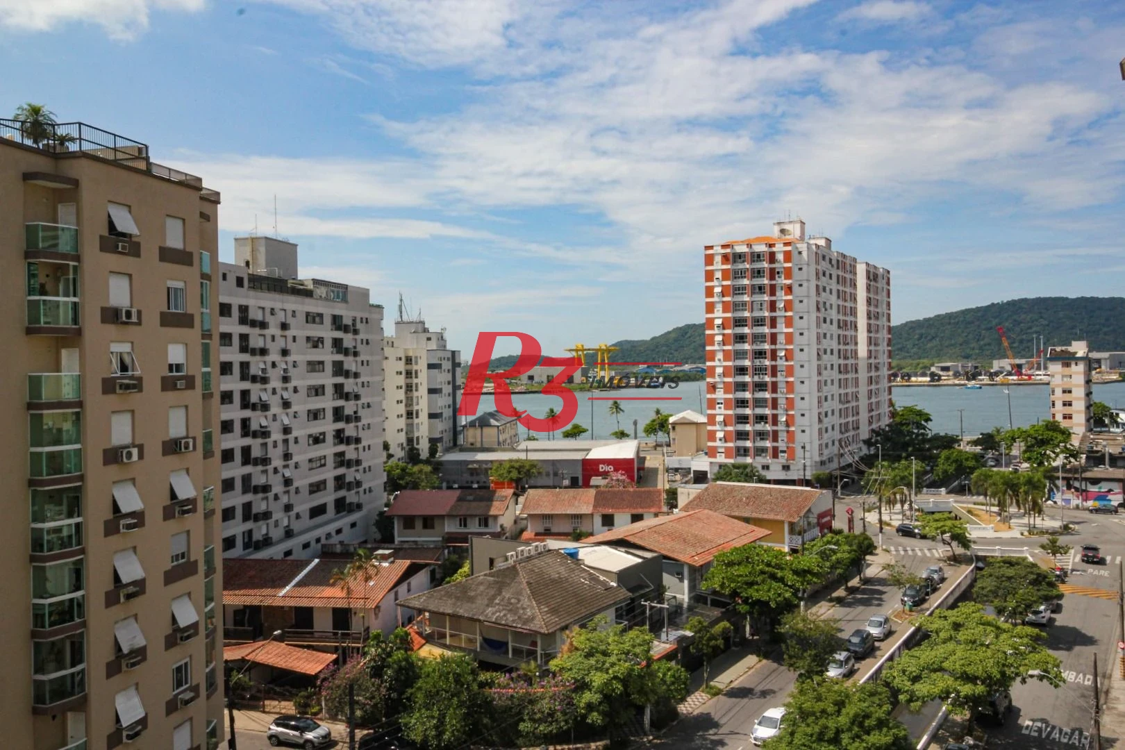 Apartamento para alugar, 137 m² por R$ 5.500,00/mês - Ponta da Praia - Santos/SP