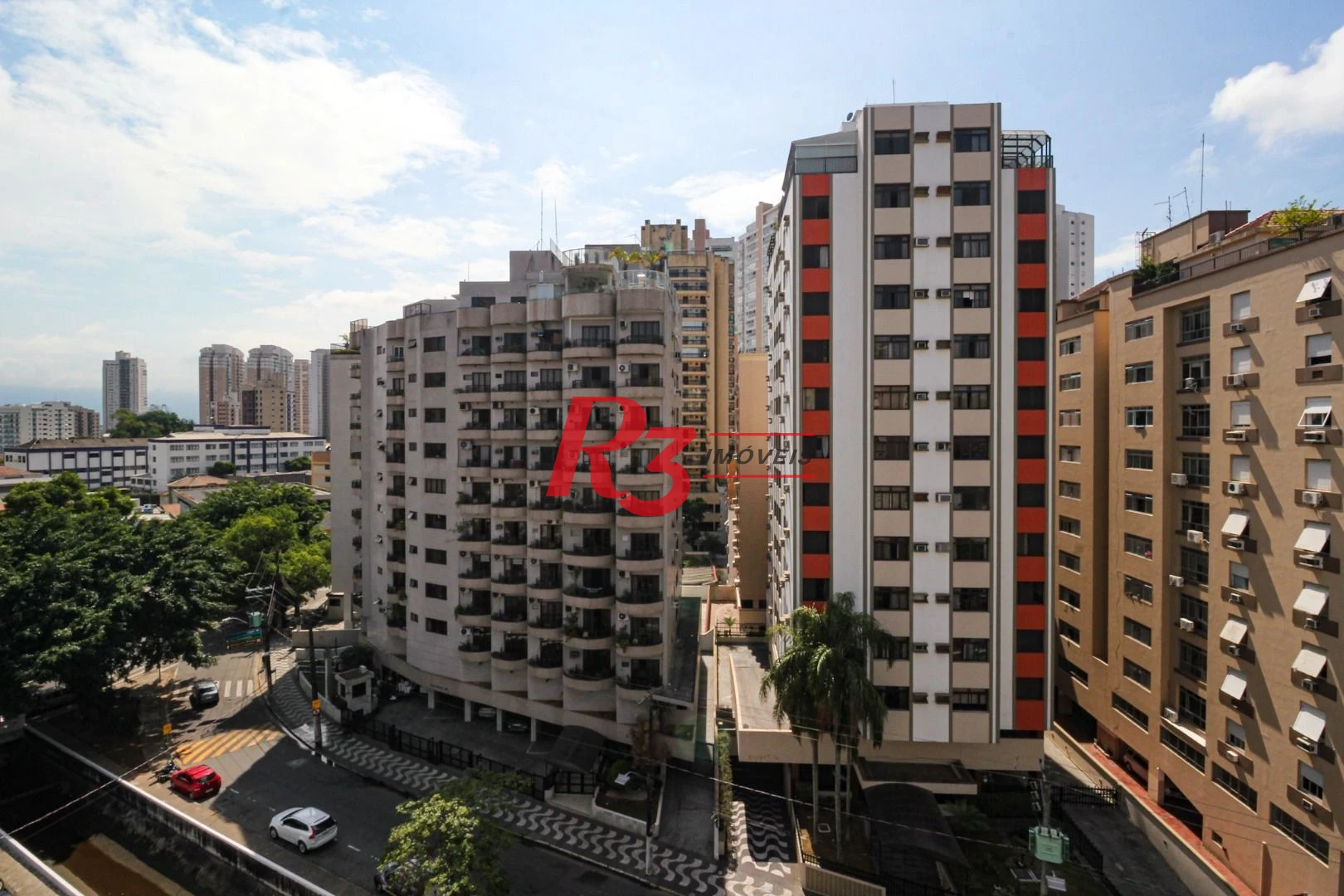 Apartamento para alugar, 137 m² por R$ 5.500,00/mês - Ponta da Praia - Santos/SP