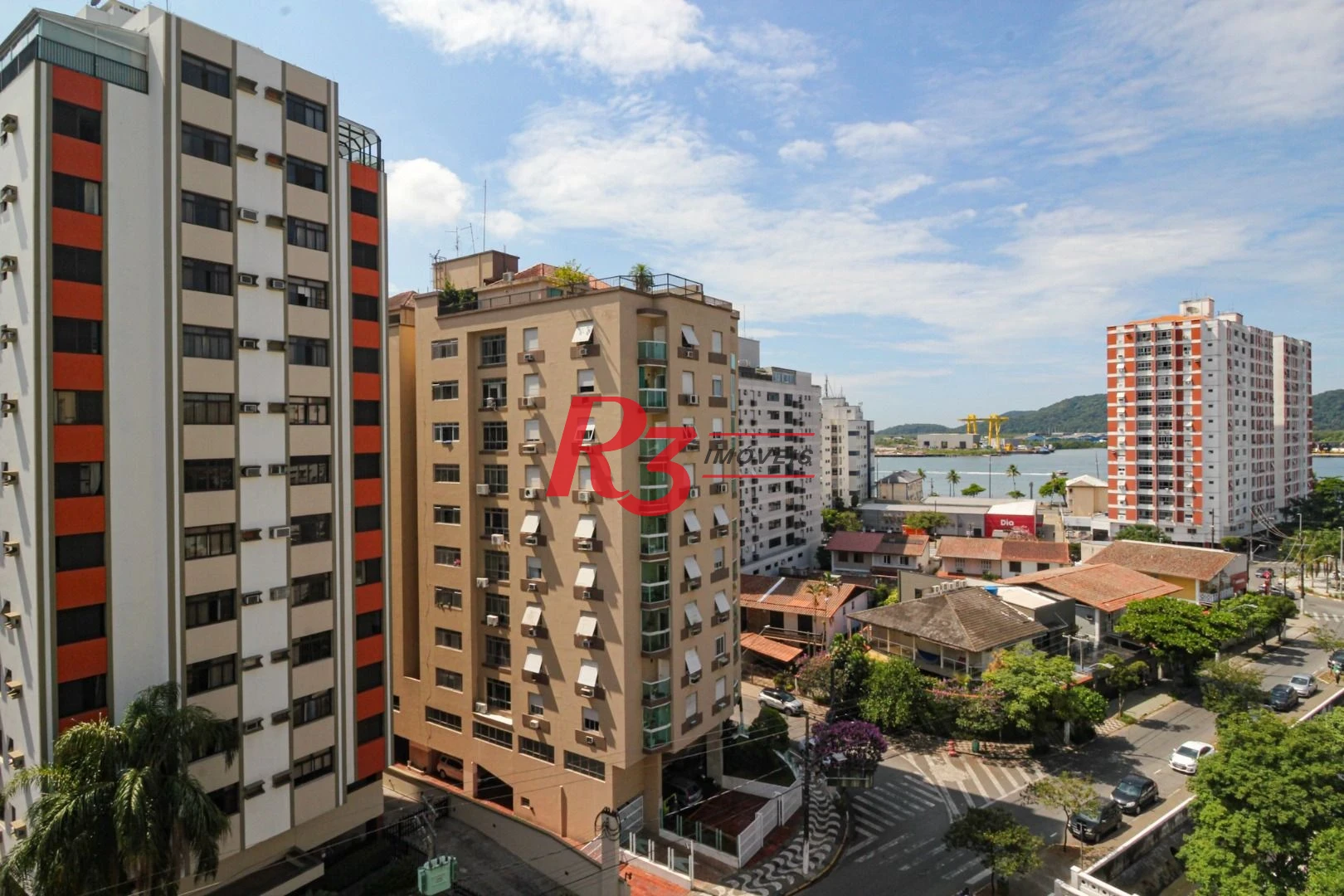 Apartamento para alugar, 137 m² por R$ 5.500,00/mês - Ponta da Praia - Santos/SP
