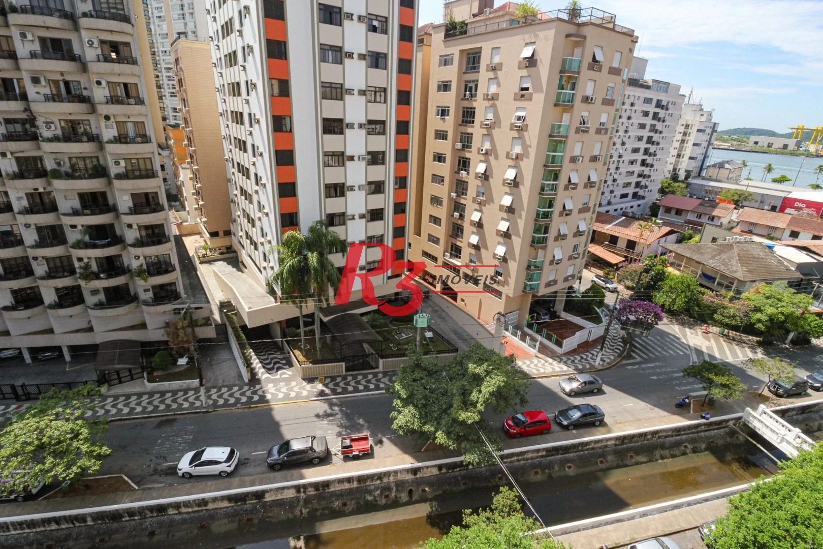 Apartamento para alugar, 137 m² por R$ 5.500,00/mês - Ponta da Praia - Santos/SP