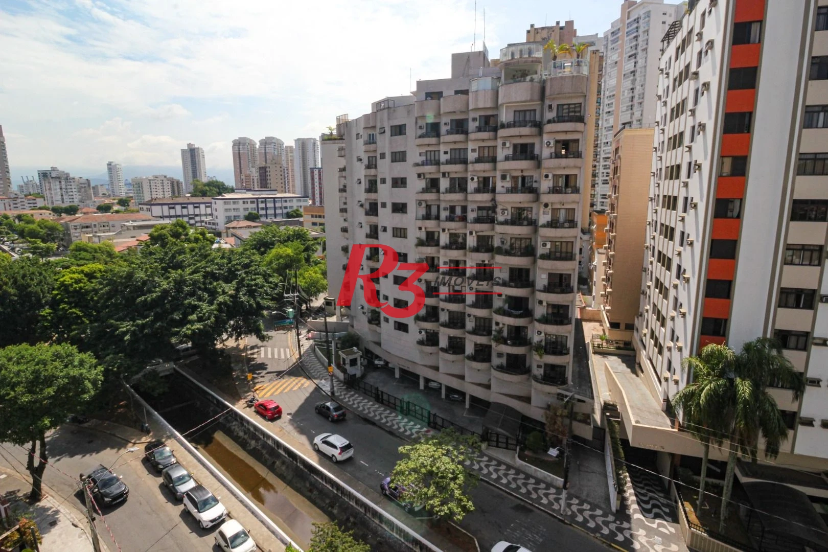 Apartamento para alugar, 137 m² por R$ 5.500,00/mês - Ponta da Praia - Santos/SP