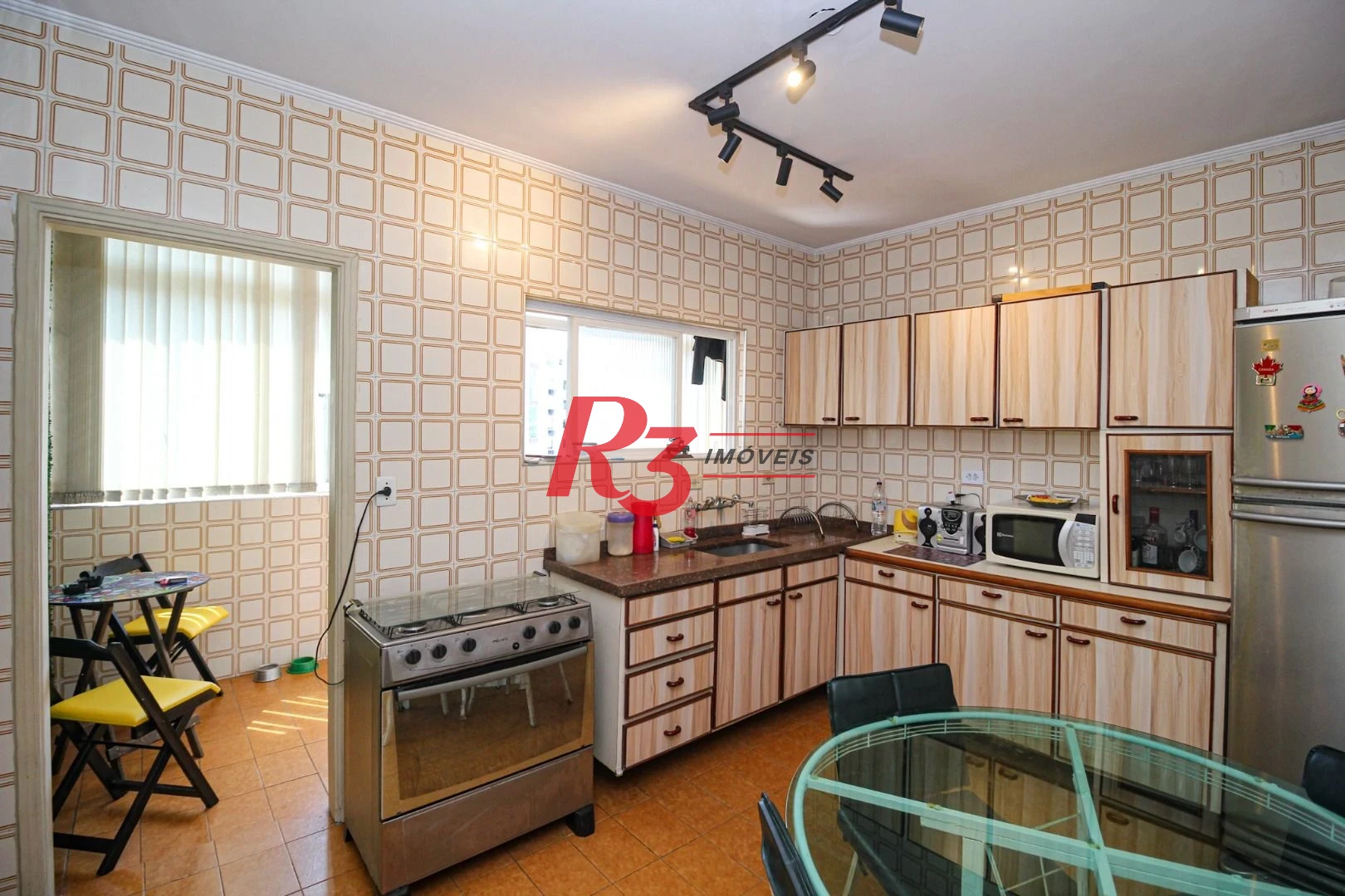 Apartamento para alugar, 137 m² por R$ 5.500,00/mês - Ponta da Praia - Santos/SP