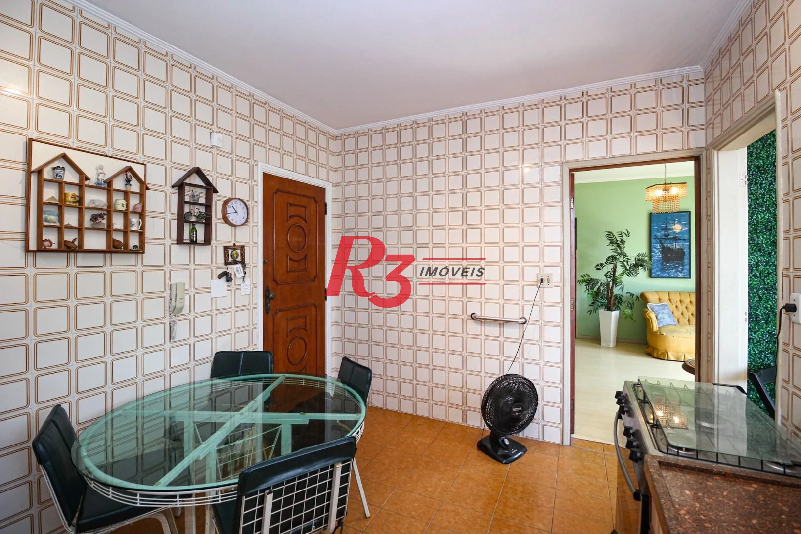 Apartamento para alugar, 137 m² por R$ 5.500,00/mês - Ponta da Praia - Santos/SP