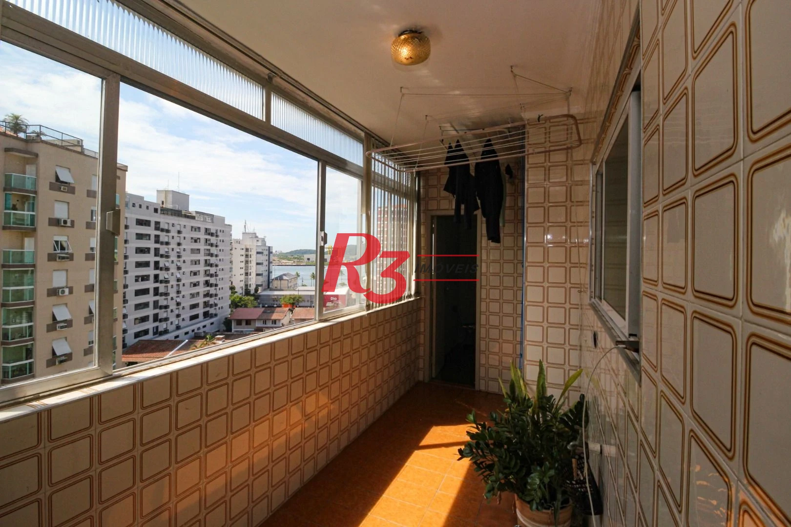 Apartamento para alugar, 137 m² por R$ 5.500,00/mês - Ponta da Praia - Santos/SP