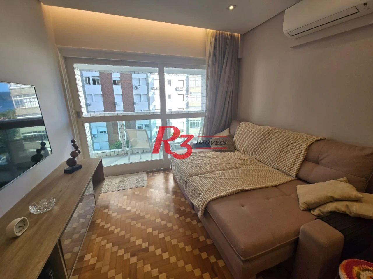 Apartamento com 1 dormitório à venda, 68 m² por R$ 649.000,00 - Boqueirão - Santos/SP