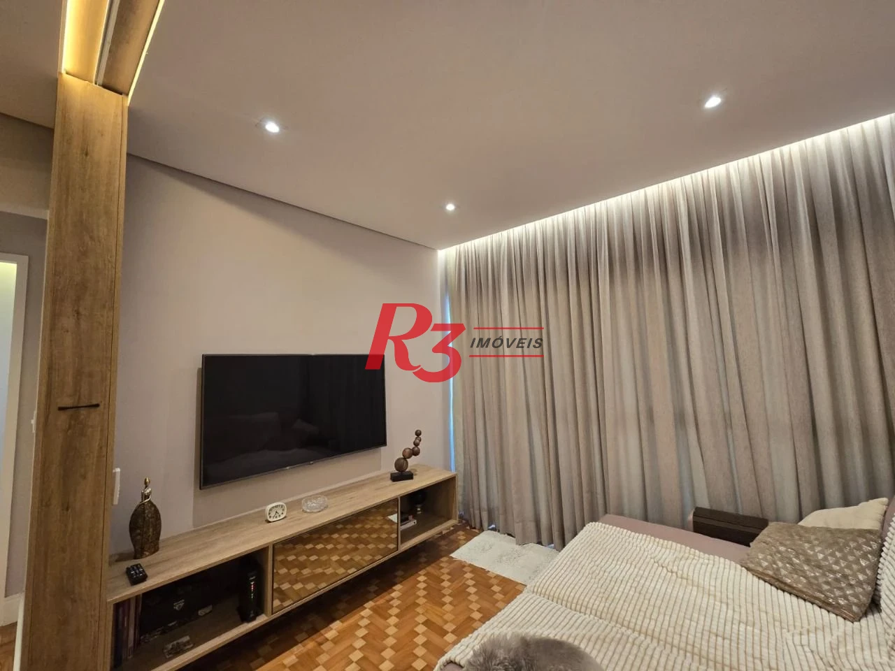 Apartamento com 1 dormitório à venda, 68 m² por R$ 649.000,00 - Boqueirão - Santos/SP