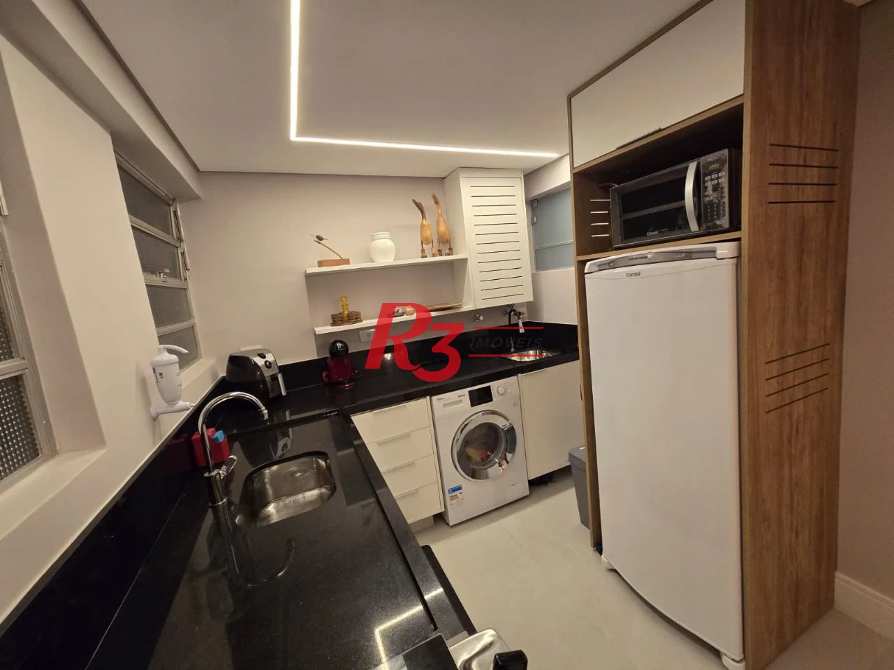 Apartamento com 1 dormitório à venda, 68 m² por R$ 649.000,00 - Boqueirão - Santos/SP