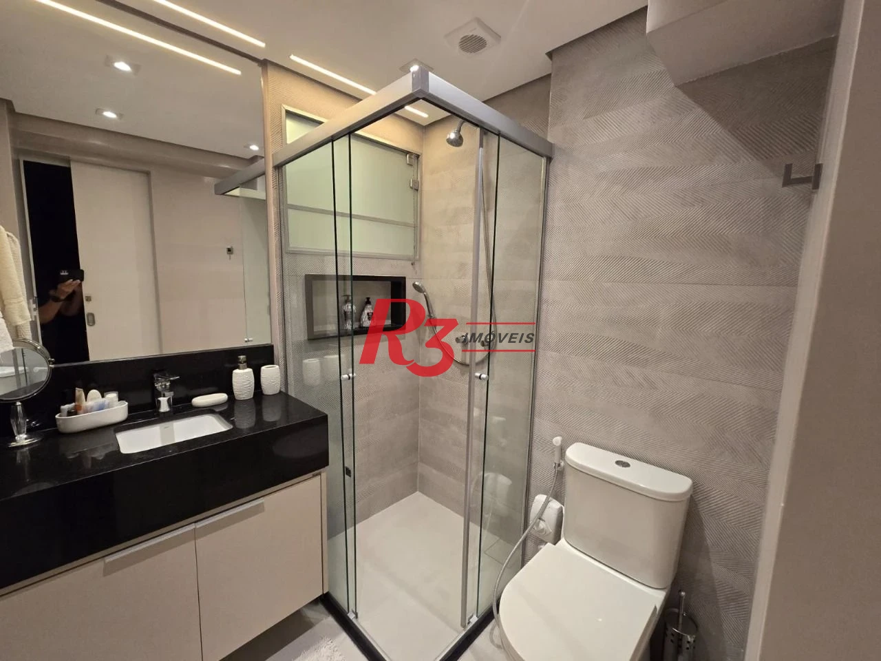 Apartamento com 1 dormitório à venda, 68 m² por R$ 649.000,00 - Boqueirão - Santos/SP