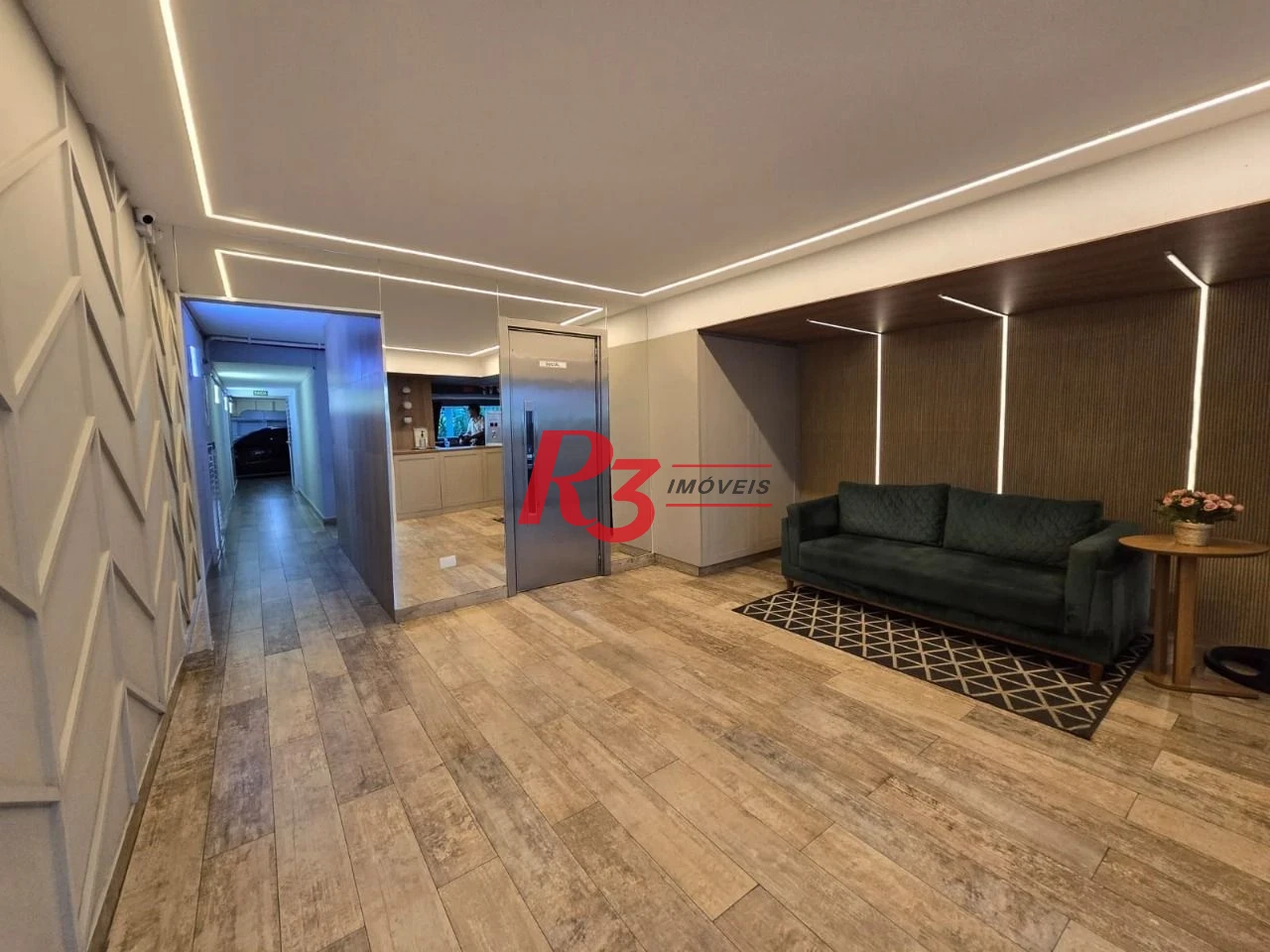 Apartamento com 1 dormitório à venda, 68 m² por R$ 649.000,00 - Boqueirão - Santos/SP