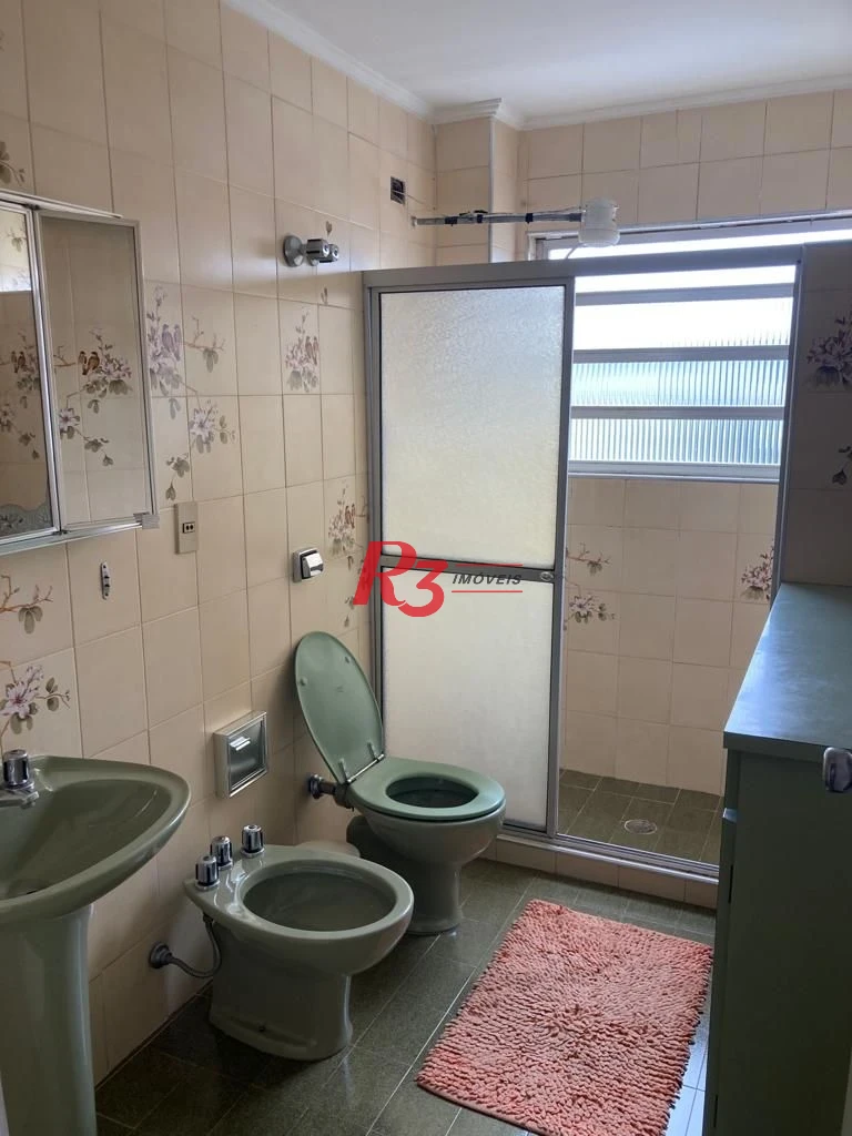 Apartamento com 2 dormitórios à venda, 108 m² por R$ 895.000,00 - Embaré - Santos/SP