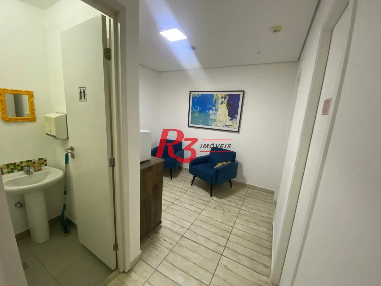 Sala à venda, 38 m² por R$ 350.000,00 - Vila Belmiro - Santos/SP