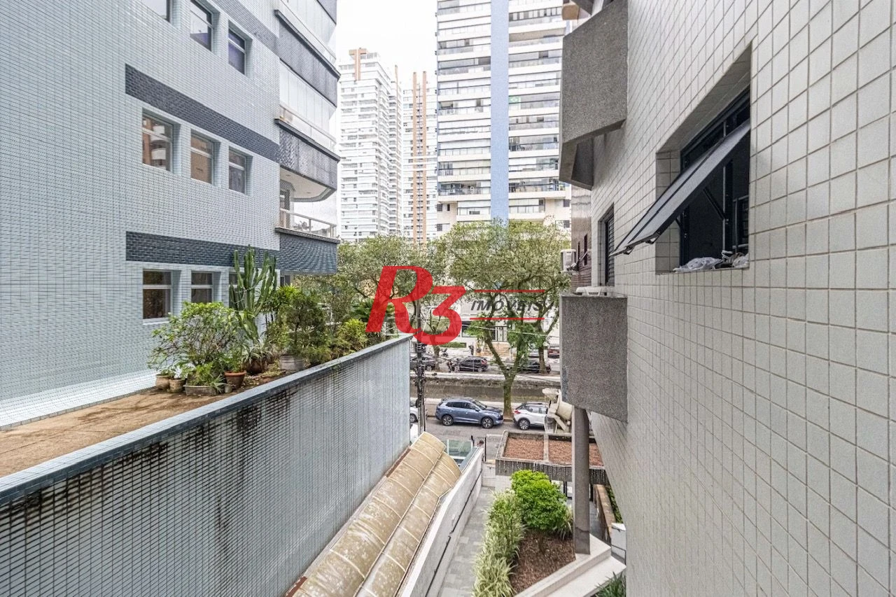 Apartamento com 1 dormitório à venda, 55 m² por R$ 590.000,00 - Pompéia - Santos/SP