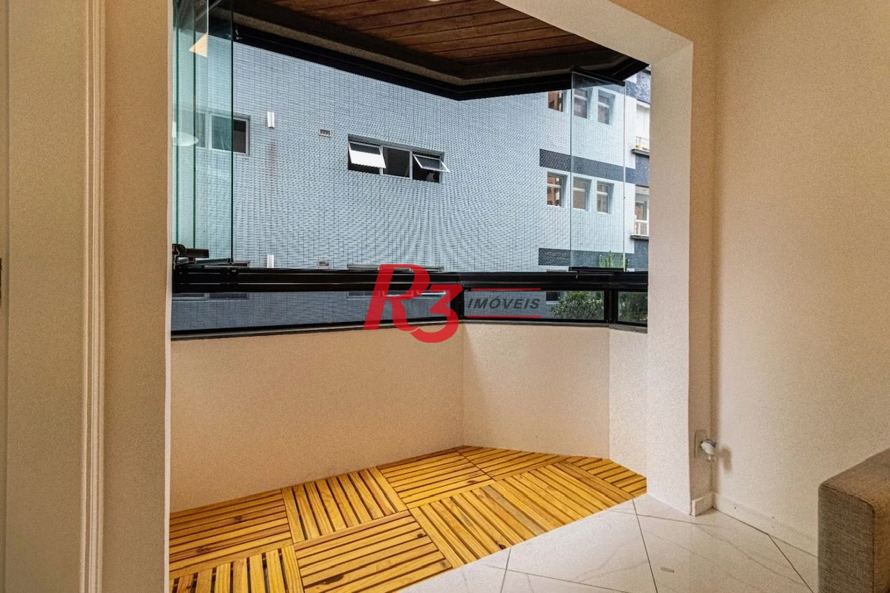 Apartamento com 1 dormitório à venda, 55 m² por R$ 590.000,00 - Pompéia - Santos/SP