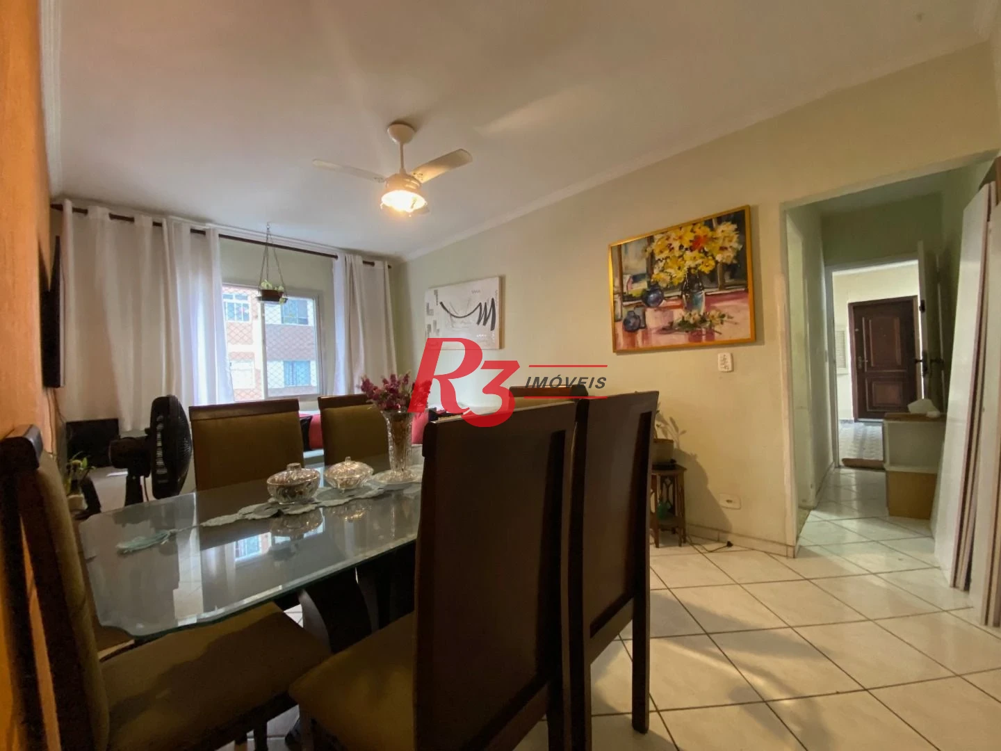 Apartamento com 3 dormitórios à venda, 91 m² por R$ 430.000,00 - Encruzilhada - Santos/SP