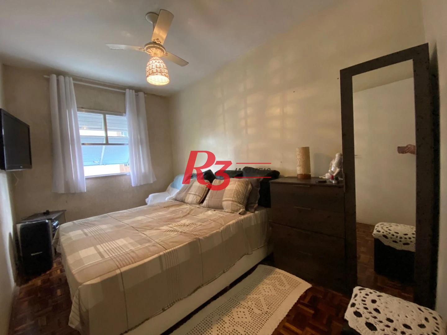 Apartamento com 3 dormitórios à venda, 91 m² por R$ 430.000,00 - Encruzilhada - Santos/SP