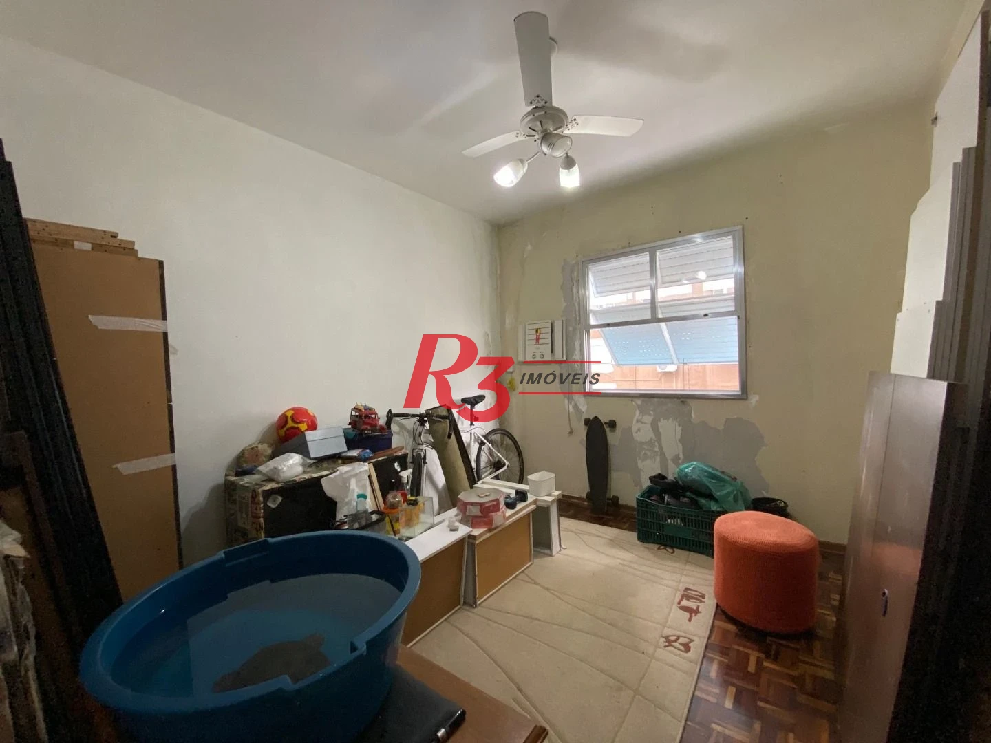 Apartamento com 3 dormitórios à venda, 91 m² por R$ 430.000,00 - Encruzilhada - Santos/SP