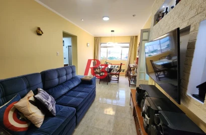 Apartamento com 2 dormitórios à venda, 98 m² por R$ 577.000,00 - Ponta da Praia - Santos/SP