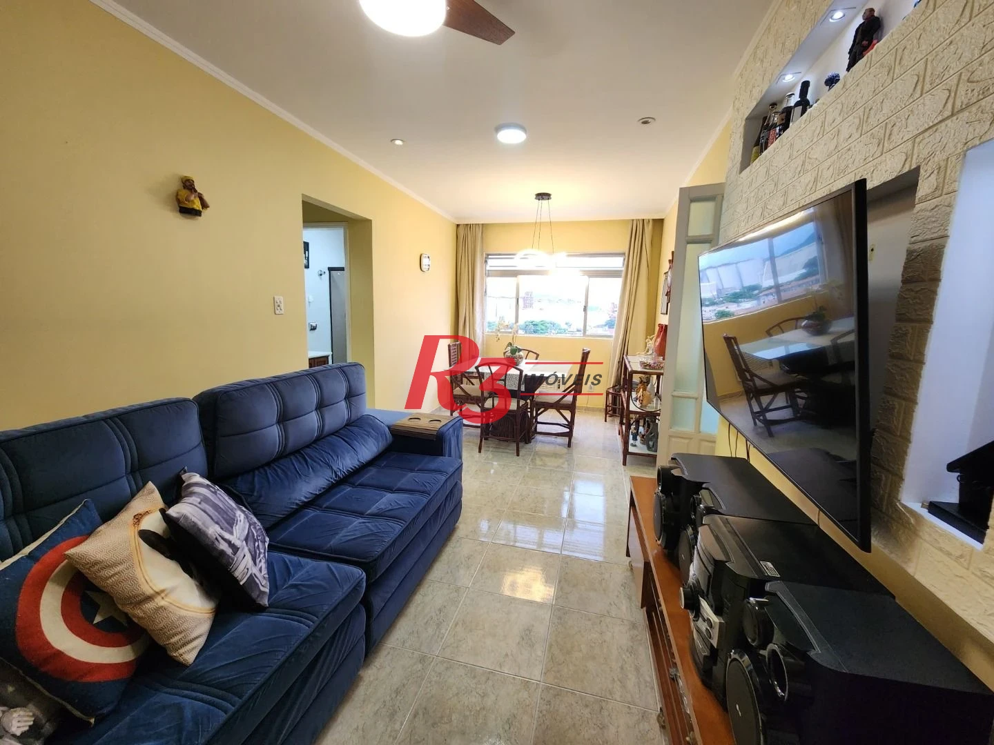 Apartamento à venda, 98 m² por R$ 577.000,00 - Ponta da Praia - Santos/SP