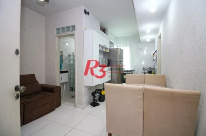 Apartamento à venda, 50 m² por R$ 310.000,00 - José Menino - Santos/SP