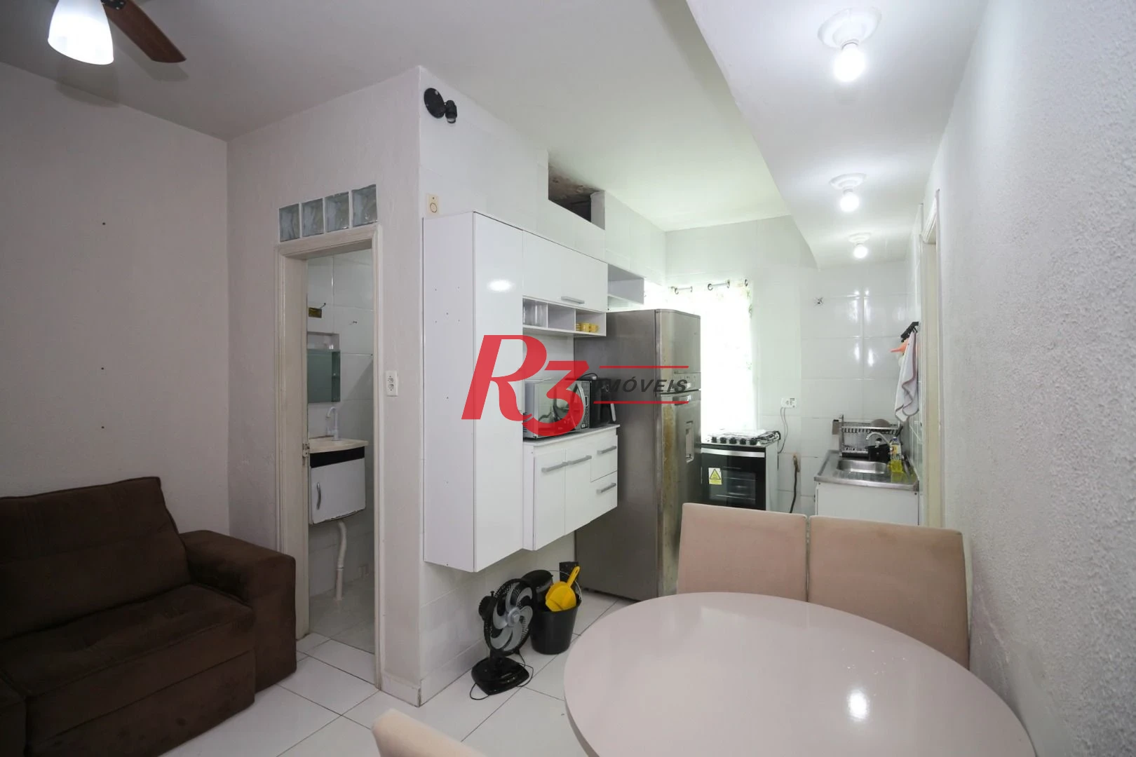 Apartamento à venda, 50 m² por R$ 310.000,00 - José Menino - Santos/SP