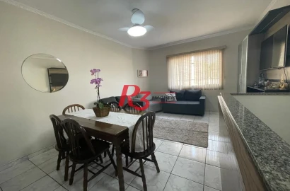 Casa com 3 dormitórios à venda, 111 m² por R$ 690.000,00 - Marapé - Santos/SP