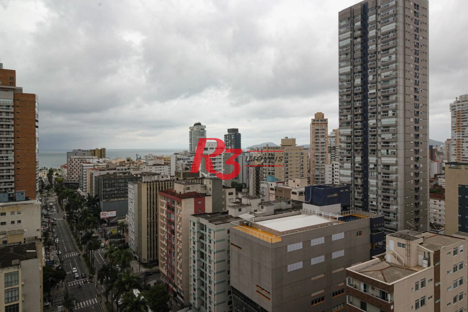 Apartamento para alugar, 101 m² por R$ 9.000,02/mês - Gonzaga - Santos/SP