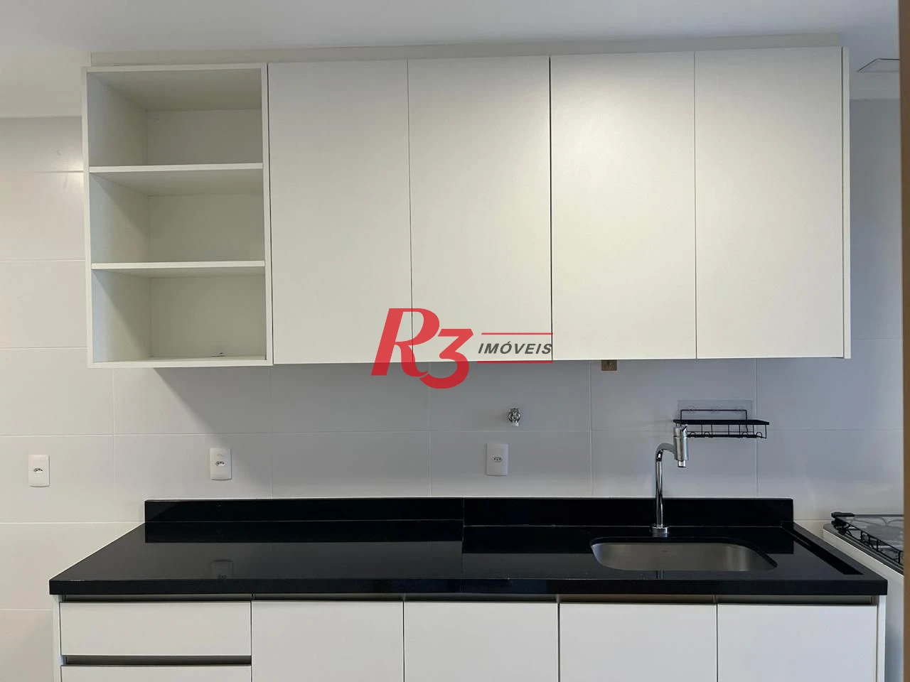 Apartamento com 3 dormitórios para alugar, 101 m² por R$ 9.142,65/mês - Gonzaga - Santos/SP