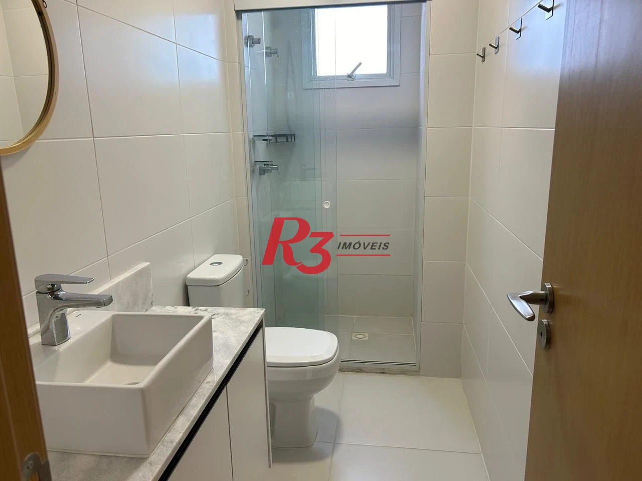 Apartamento com 3 dormitórios para alugar, 101 m² por R$ 9.142,65/mês - Gonzaga - Santos/SP