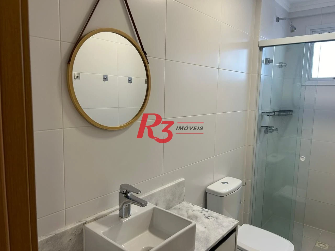Apartamento com 3 dormitórios para alugar, 101 m² por R$ 9.142,65/mês - Gonzaga - Santos/SP