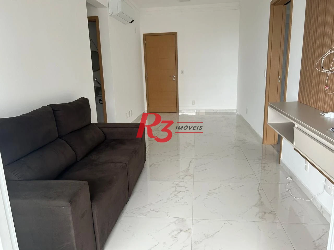 Apartamento com 3 dormitórios para alugar, 101 m² por R$ 9.142,65/mês - Gonzaga - Santos/SP