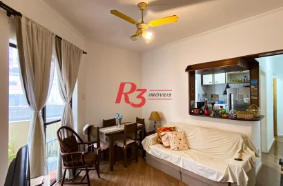 Apartamento à venda, 47 m² por R$ 410.000,00 - José Menino - Santos/SP