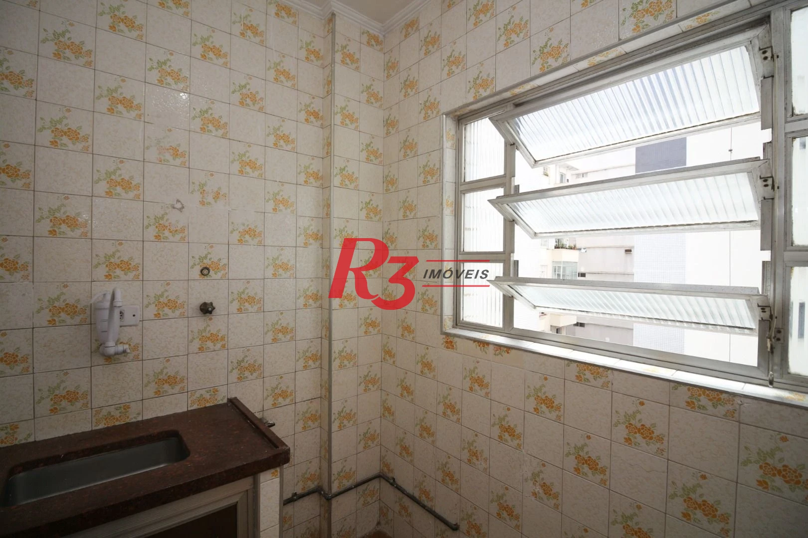 Apartamento com 1 dormitório à venda, 48 m² por R$ 350.000,00 - Boqueirão - Santos/SP