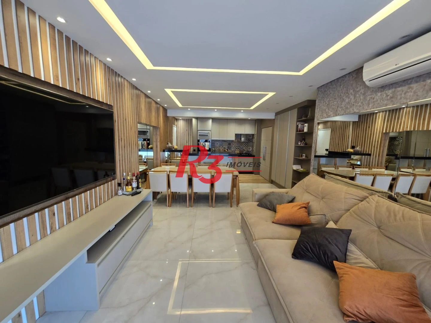 Apartamento com 3 dormitórios à venda, 101 m² por R$ 1.500.000,00 - José Menino - Santos/SP