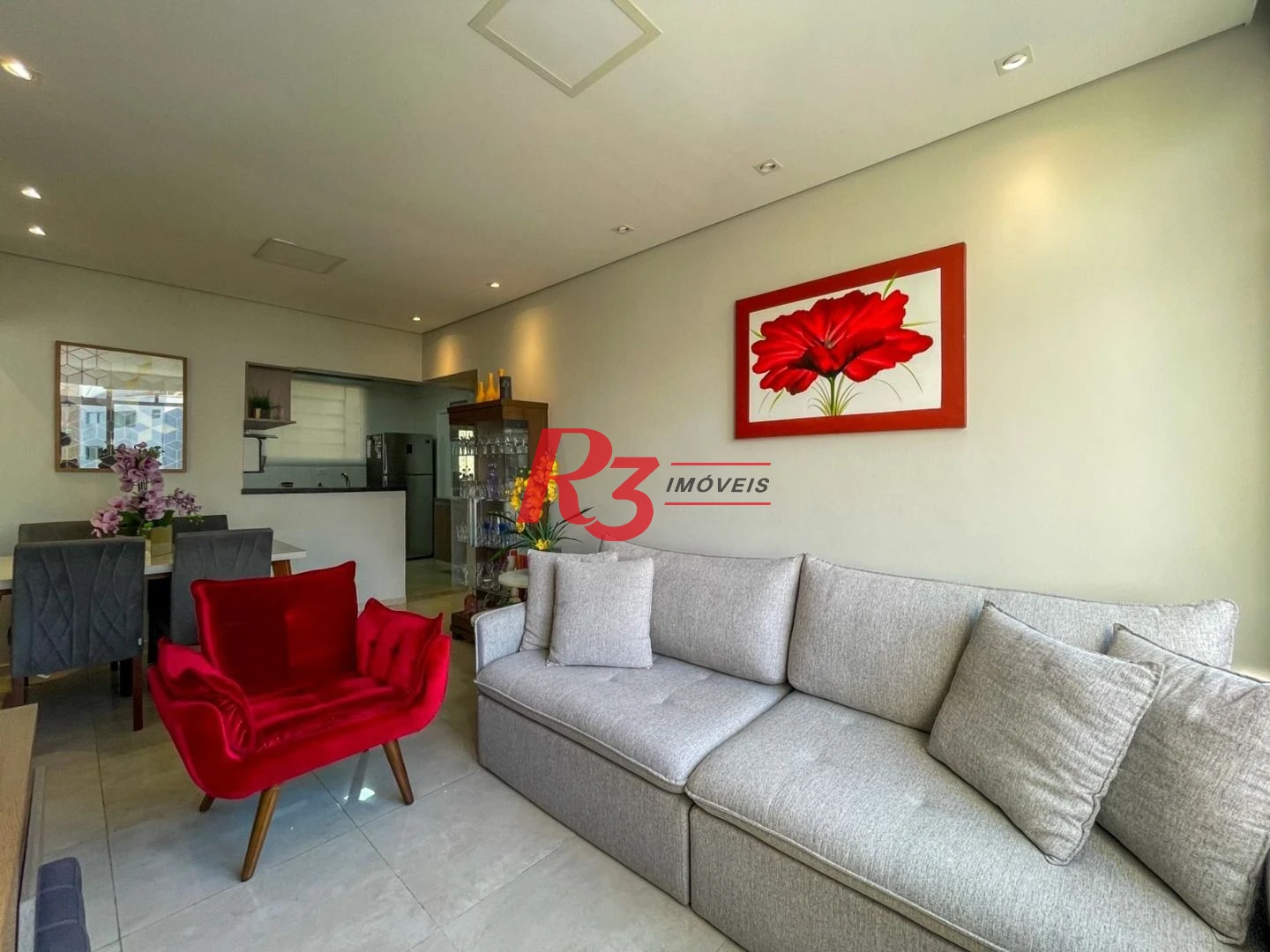 Apartamento com 2 dormitórios à venda, 70 m² por R$ 720.000,00 - Ponta da Praia - Santos/SP