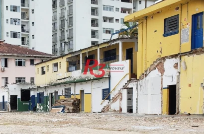Terreno, 350 m² - venda por R$ 2.700.000,00 ou aluguel por R$ 15.400,00/mês - Vila Belmiro - Santos/SP