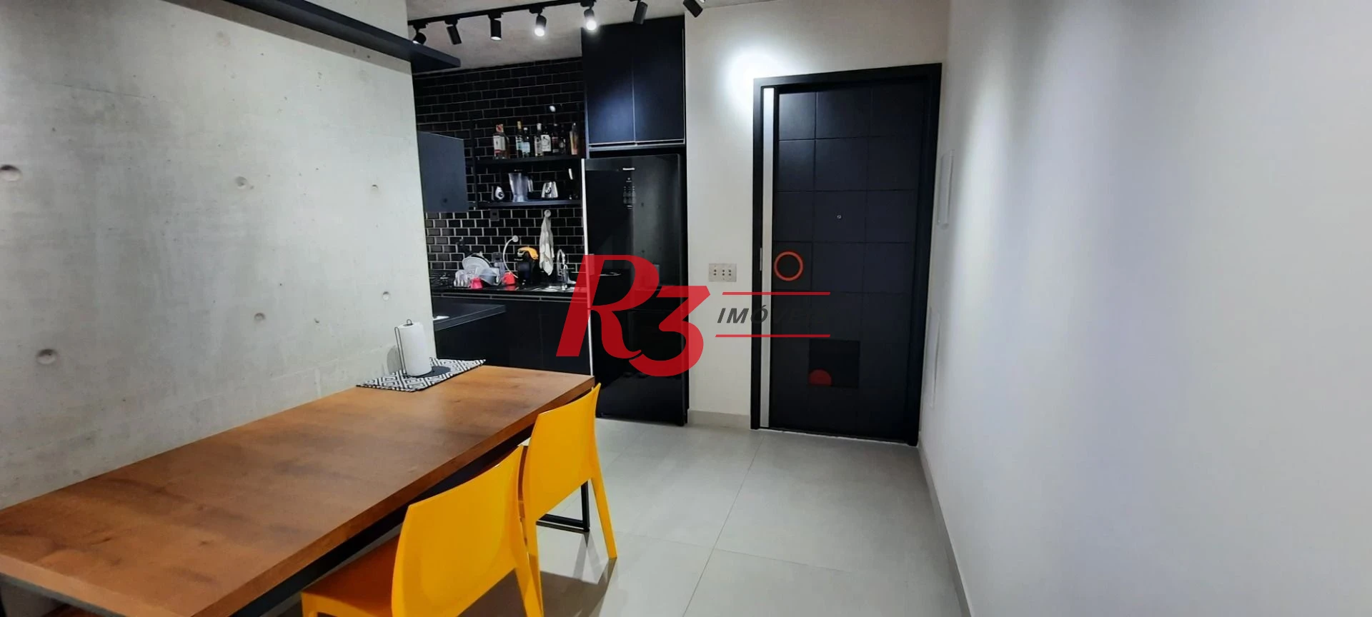 Apartamento  Porteira  Fechada com 1 dormitório 72m² no Embaré, Santos/SP – Condomínio MaxHaus com Lazer Completo e Design Moderno