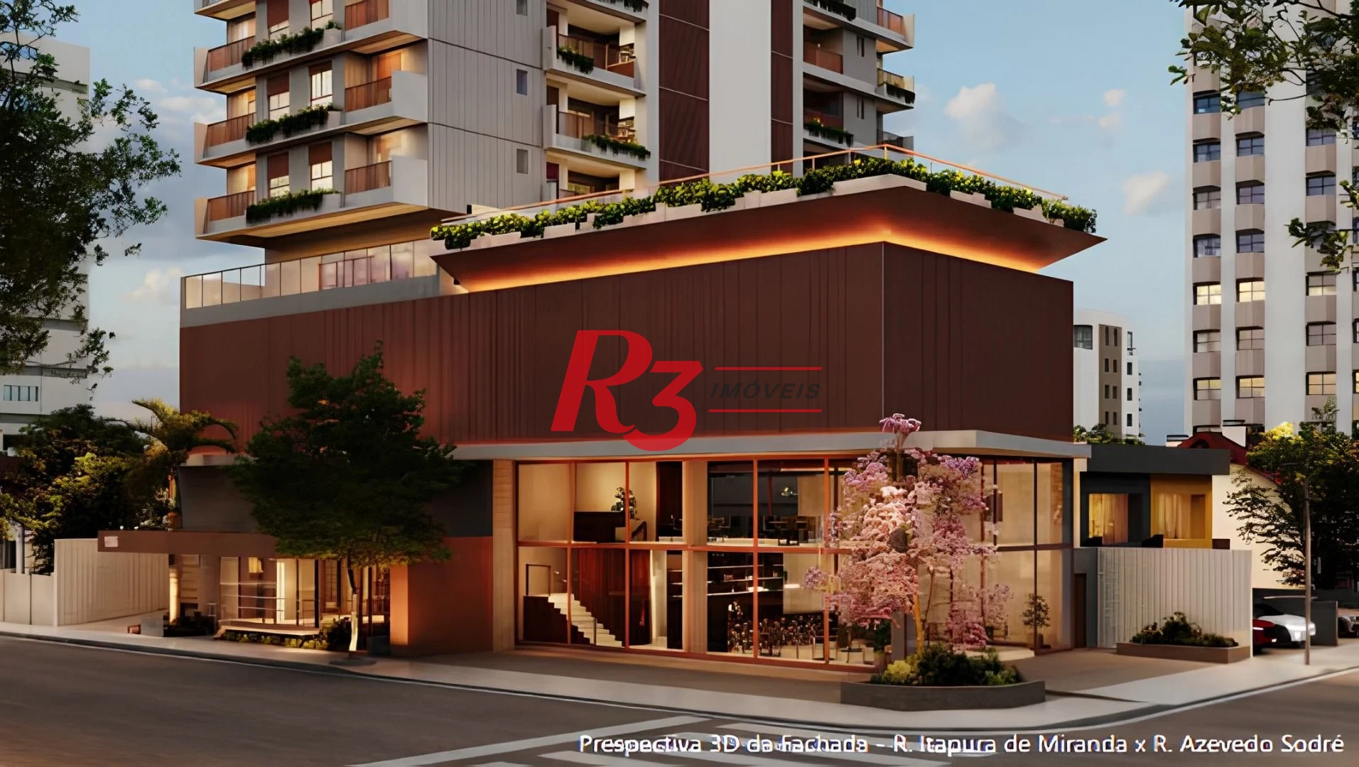 Apartamento com 2 suítes à venda, 73 m² por R$ 1.360.000 - Boqueirão - Santos/SP