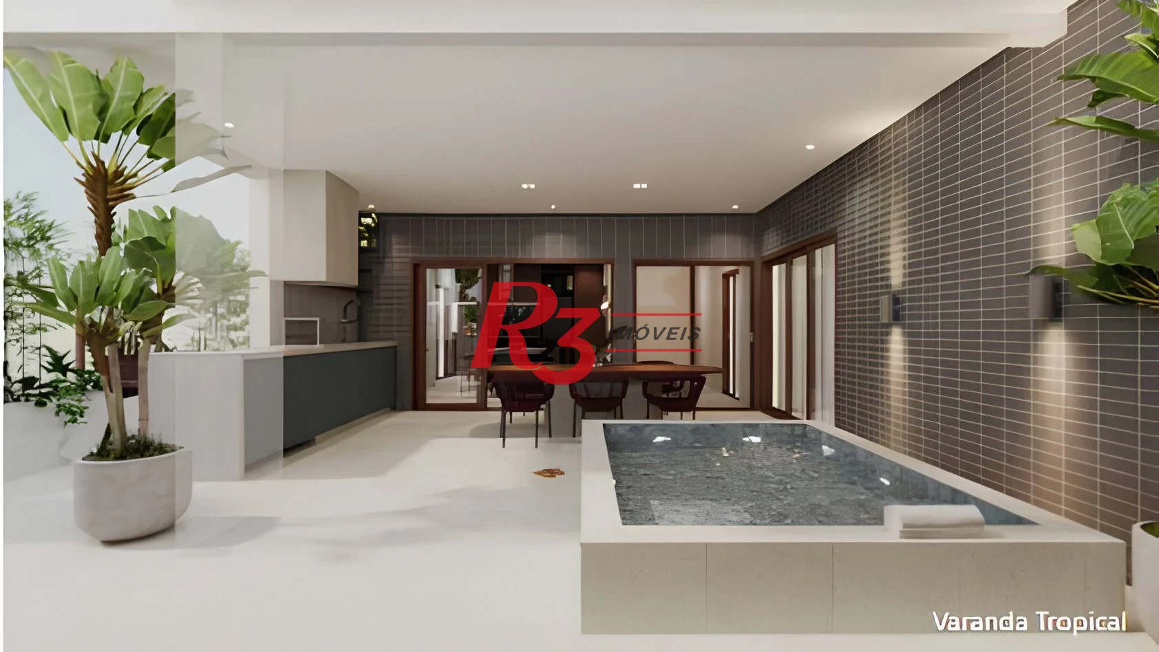 Apartamento com 2 suítes à venda, 73 m² por R$ 1.360.000 - Boqueirão - Santos/SP