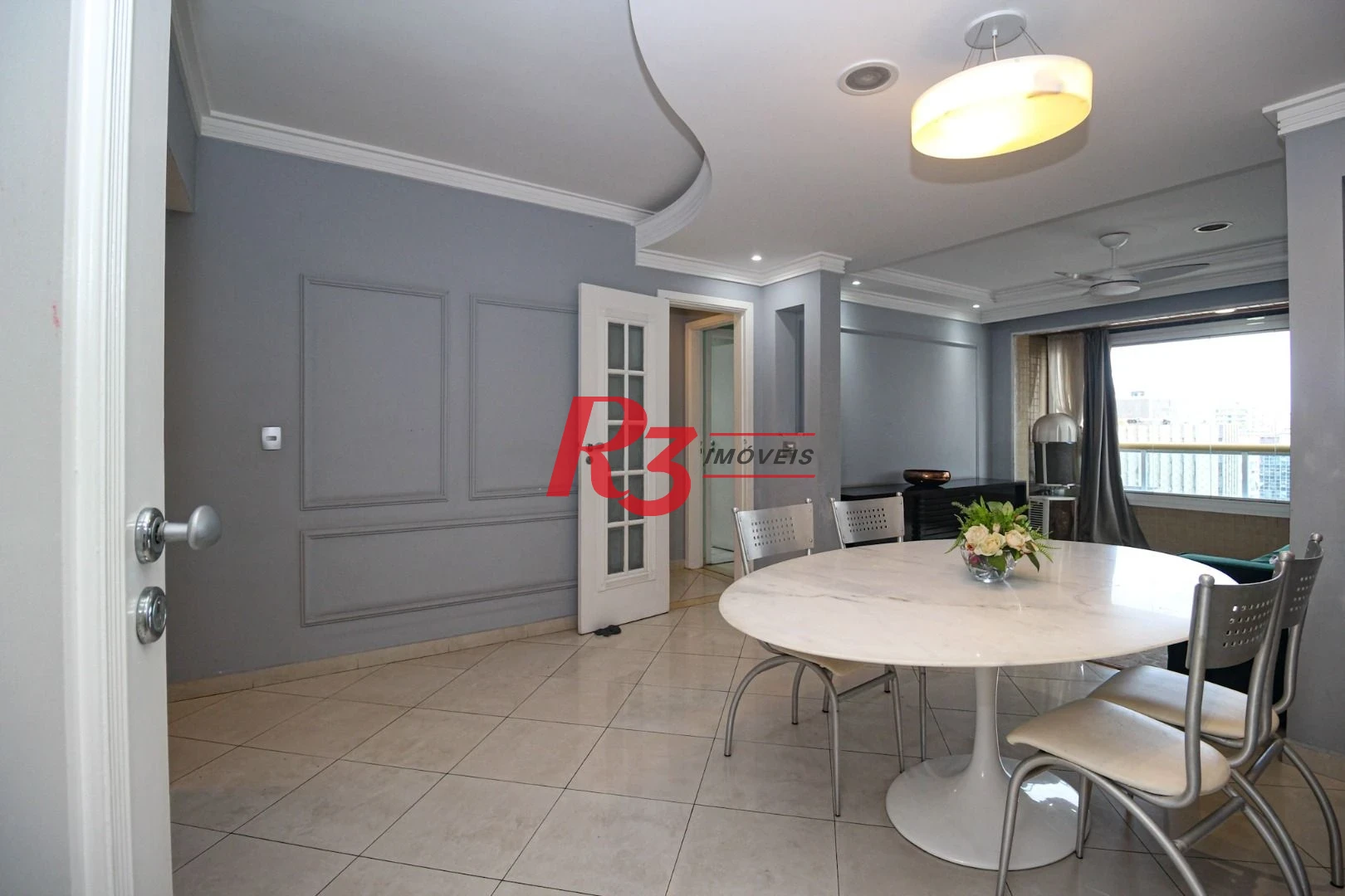 Apartamento com 3 dormitórios para alugar, 96 m² por R$ 6.500,00/mês - Gonzaga - Santos/SP
