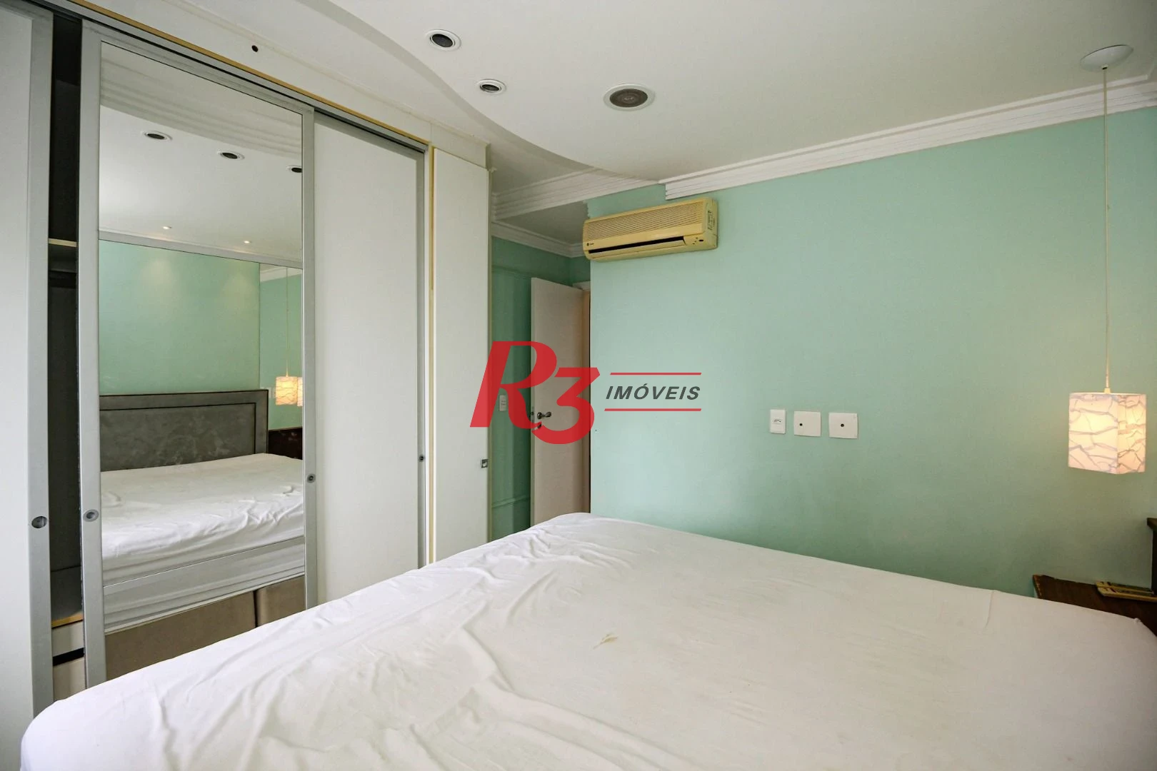 Apartamento com 3 dormitórios para alugar, 96 m² por R$ 6.500,00/mês - Gonzaga - Santos/SP