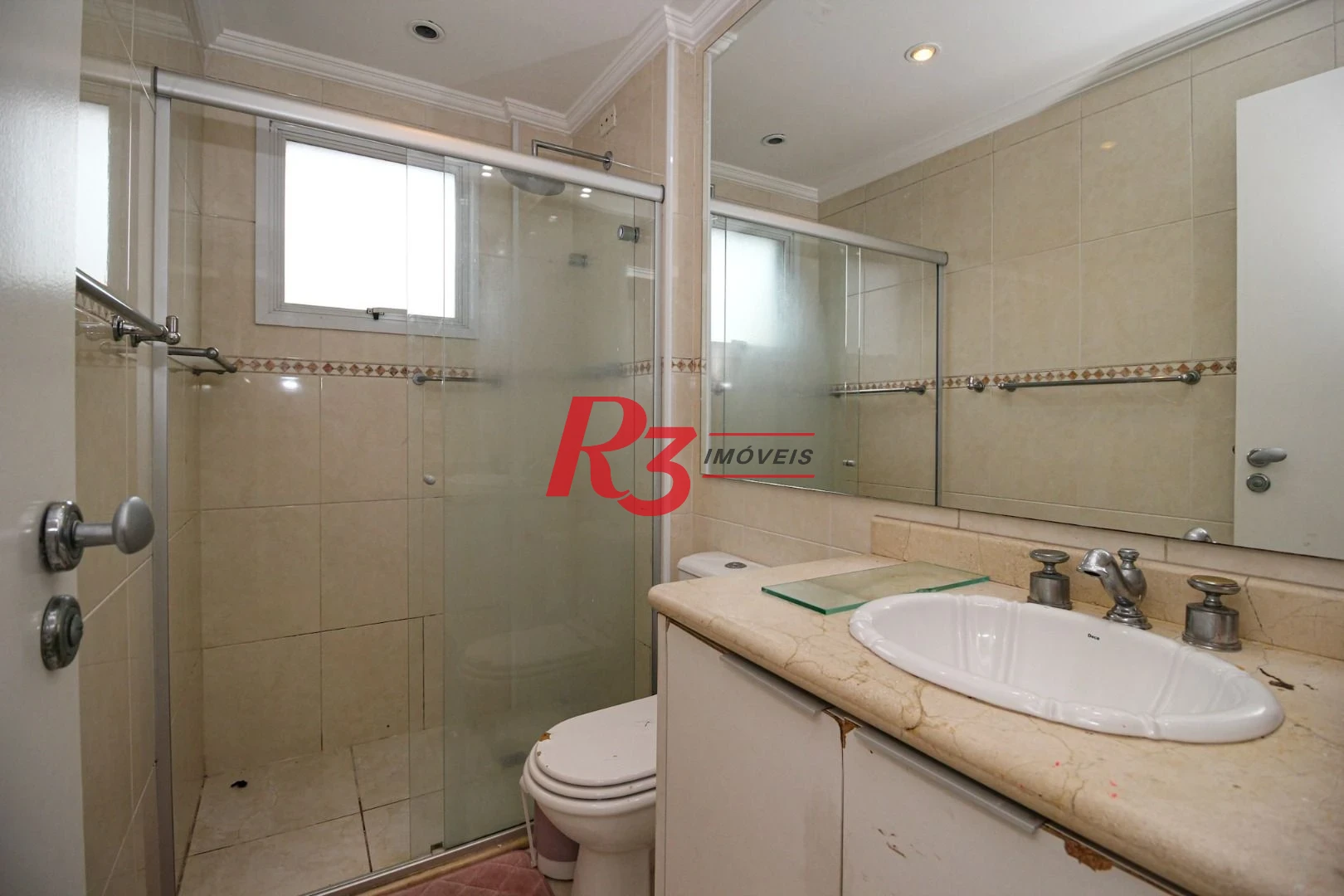 Apartamento com 3 dormitórios para alugar, 96 m² por R$ 6.500,00/mês - Gonzaga - Santos/SP