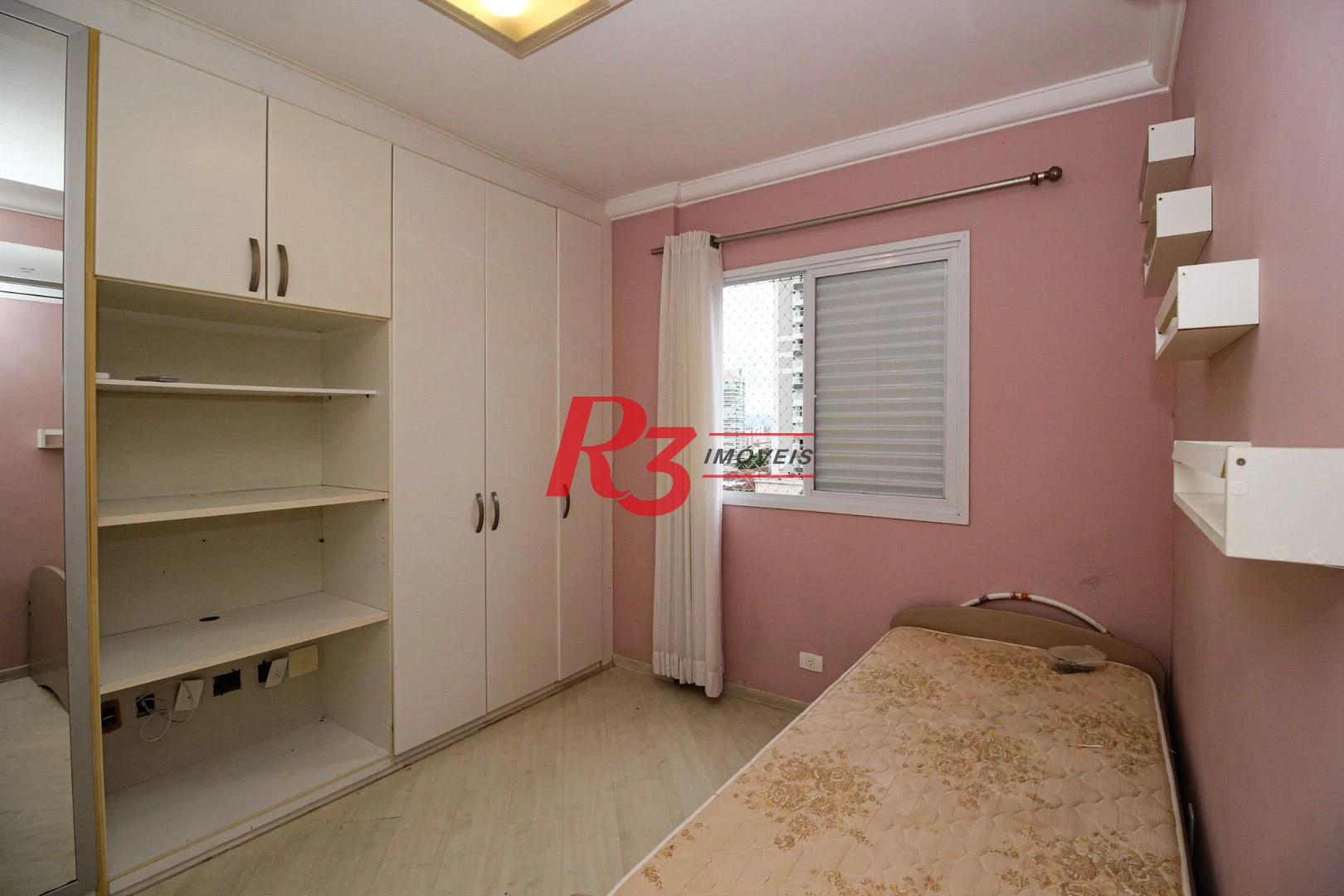 Apartamento com 3 dormitórios para alugar, 96 m² por R$ 6.500,00/mês - Gonzaga - Santos/SP