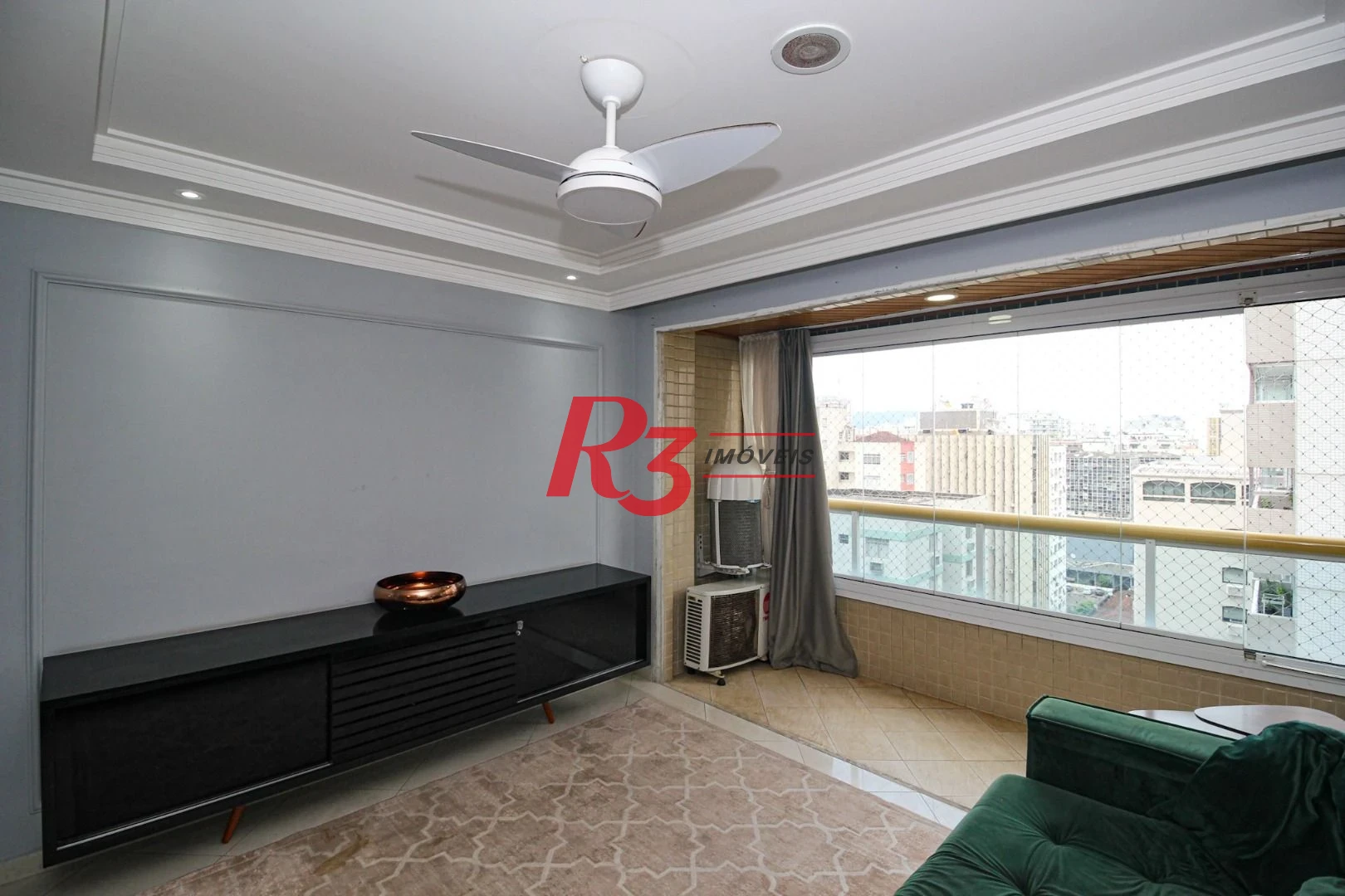 Apartamento com 3 dormitórios para alugar, 96 m² por R$ 6.500,00/mês - Gonzaga - Santos/SP