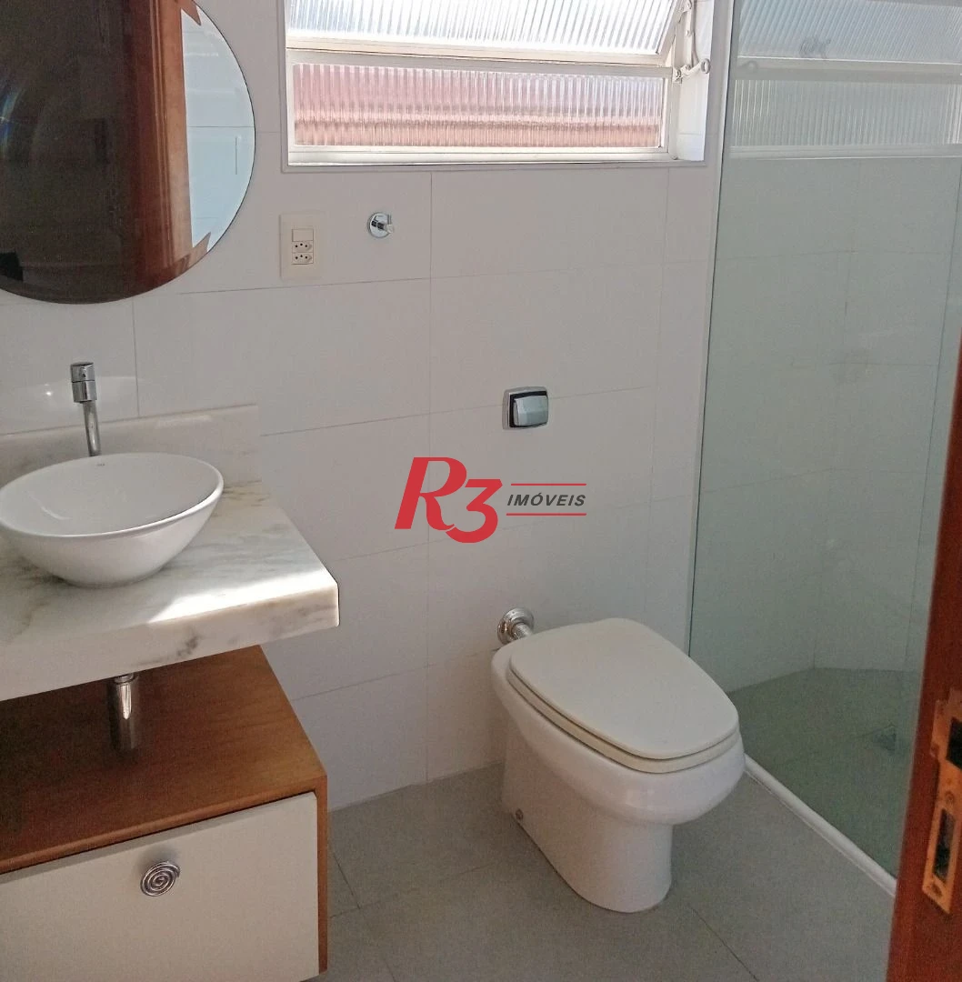 Apartamento de 2 quartos no Campo Grande, próximo a praia José Menino ee Gonzaga.