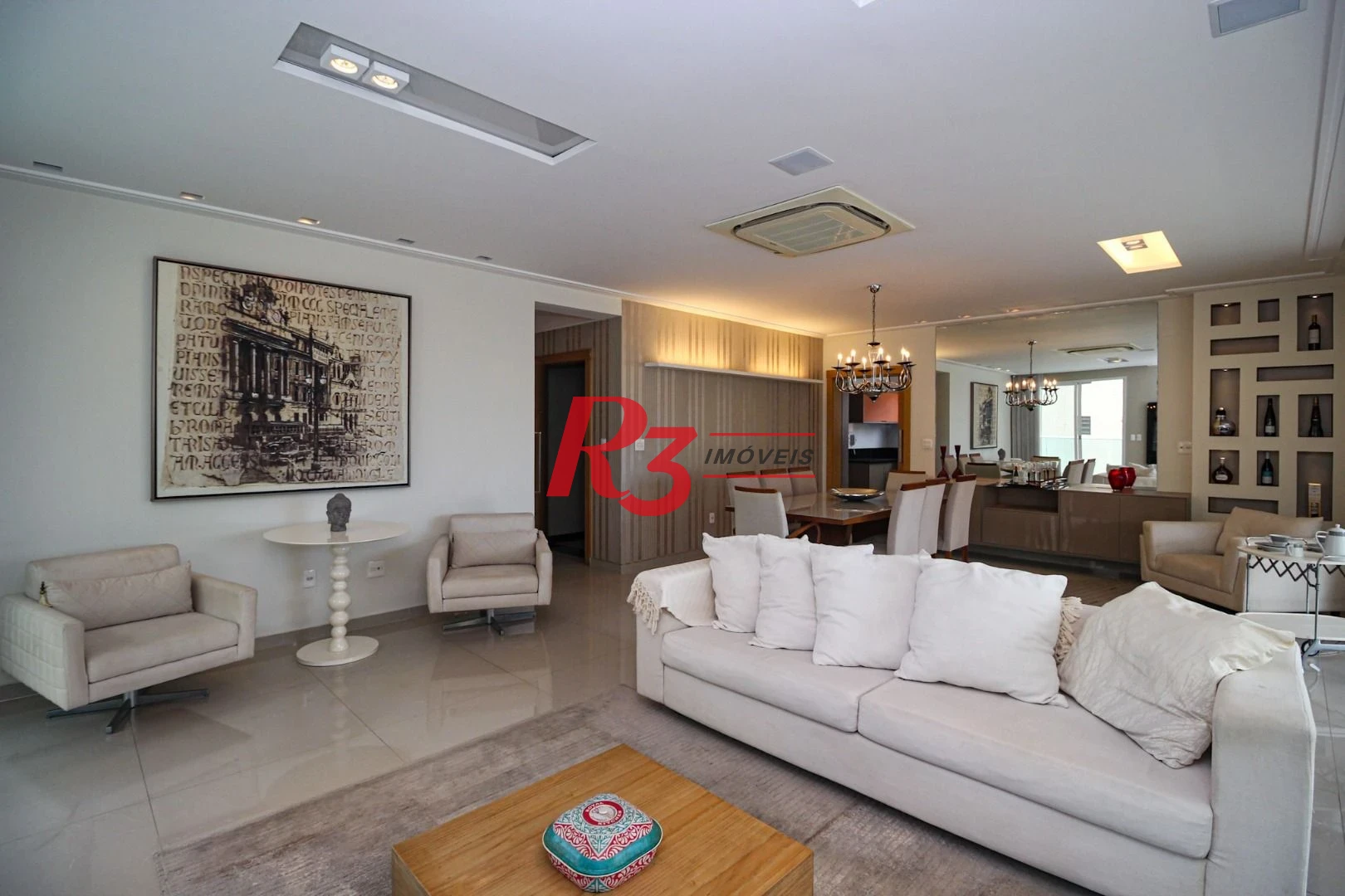 Apartamento com 4 suítes à venda, 277 m² por R$ 4.300.000 - Embaré - Santos/SP